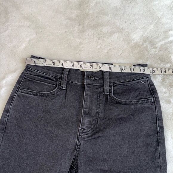 We The Free Free People Mystique Lace Flare Jeans Black Size 24 - Picture 5 of 15